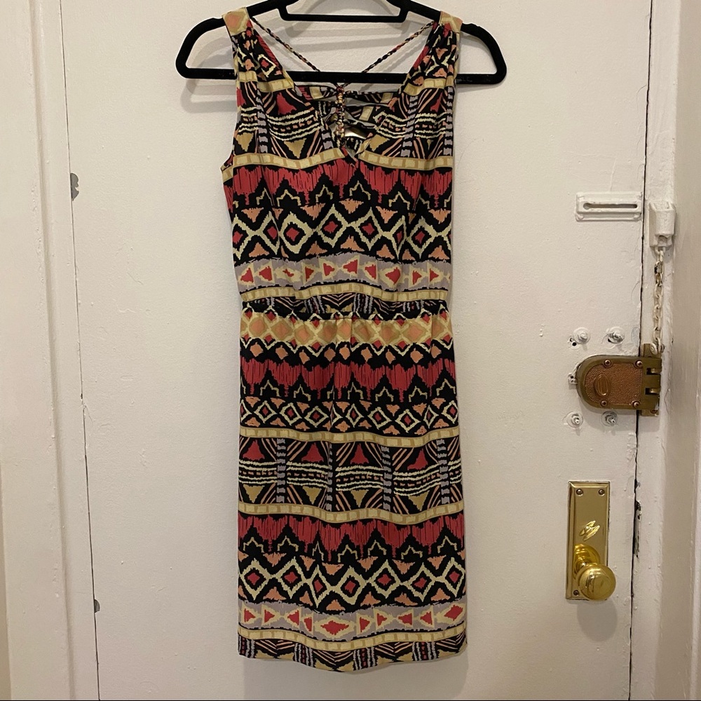 5/48 Colorful Print Dress